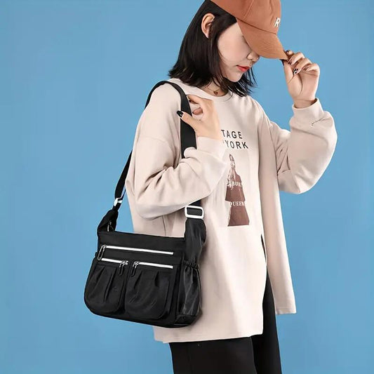 Shoulder Handbag For Ladies Roomy Multiple Pockets Bag Women Crossbody Purse Fashion Tote Top Handle Satchel