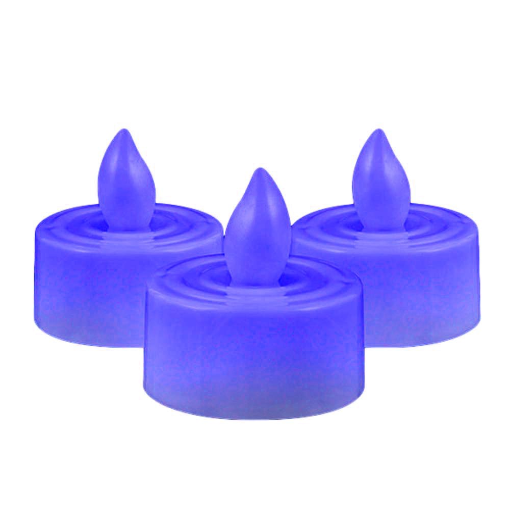 Electronic Tea Light Candle Blue-0