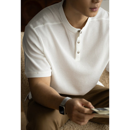 Spring And Summer New Commuter Casual Half Sleeve Top