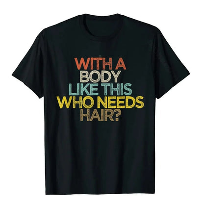Plus Size Men's Cotton Short-sleeved Summer English Letter Printed T-shirt Top Men